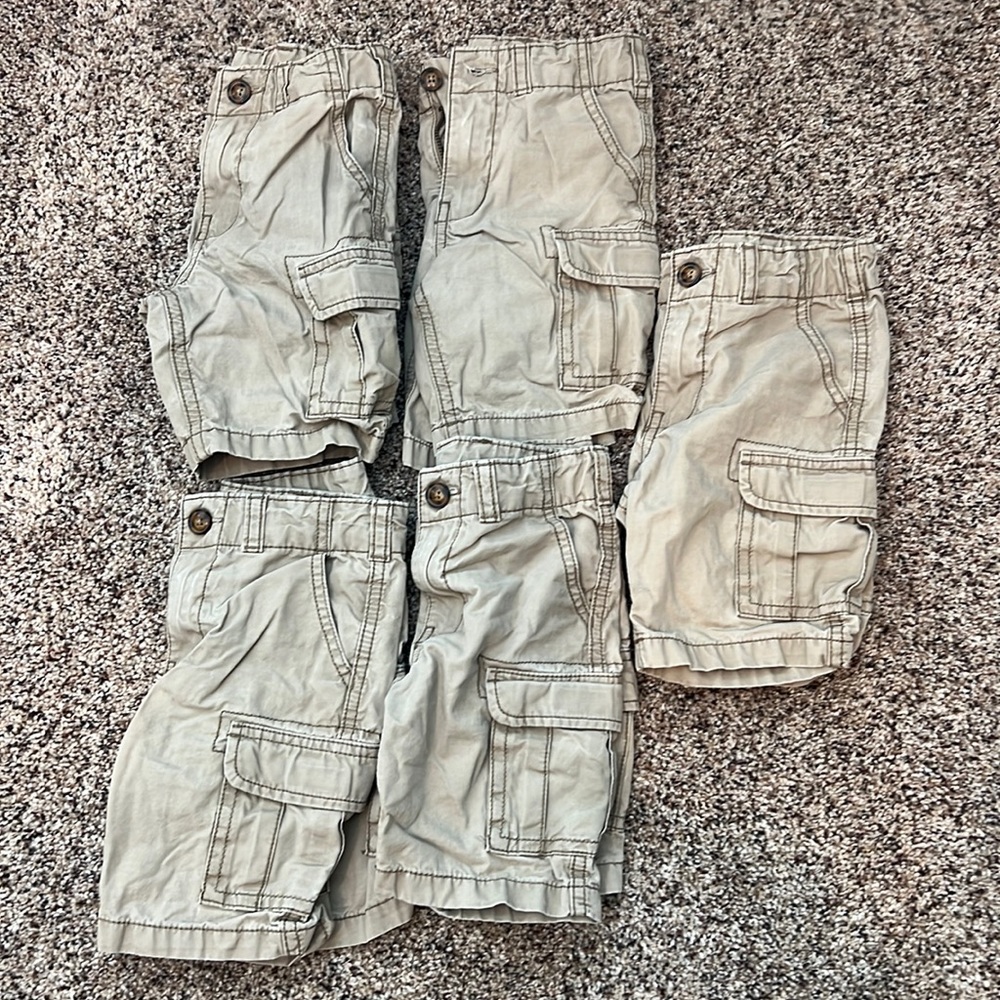 Boys Carter Khaki Cargo shorts